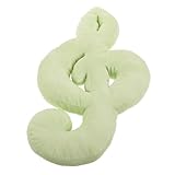 STOBAZA Almohada De Musical Redonda Kawaii Almohada De Peluche Musical para Sofá Cojín Relleno Notas Musicales para Cama Obsequio para Música y Adolescentes