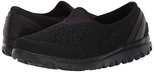Image of Propet Womens Stability Strap Walking Walking Sneakers Shoes - Black