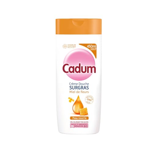 Cadum Crème Douche Surgras Miel de fleurs 450ml