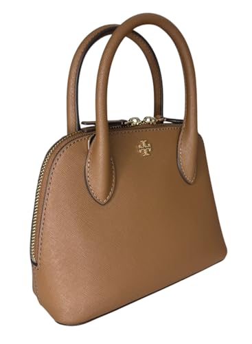 Tory Burch Emerson Women's Mini Dome Satchel Crossbody Saffiano Leather2
