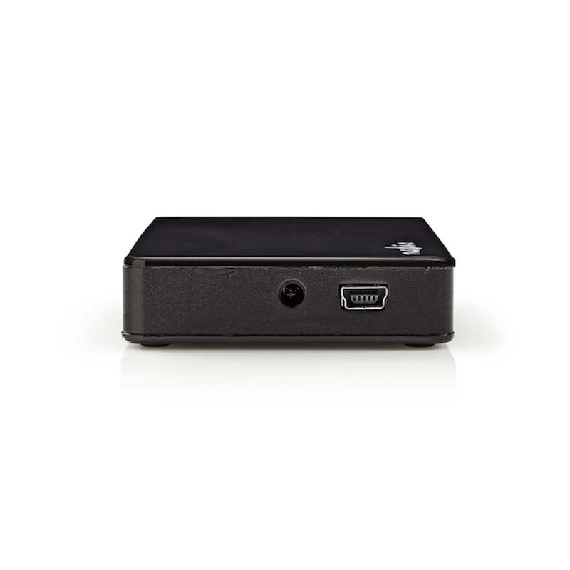 Hub USB 2.0 7 Puertos con alimentación – Negro