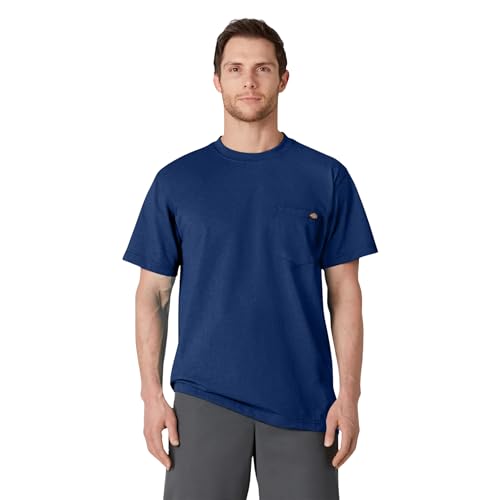 Image of Dickies Men's Heavyweight Heathered Short Sleeve Pocket T-Shirt