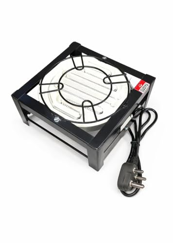 Image of Electric Hot Plate 1500W Single Burner | Portable Electric Stove with Fast Heating Coil | Heavy Duty Hot Plate with 1500W Model-02