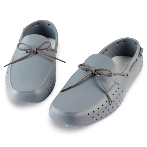 Image of People Footwear Boat Shoes for Men and Women, Just Slip On for Comfort and Style, Stylish Rubber EVA Loafers, Lightweight, Waterproof & Anti-Slippery - Perfect for Outdoors
