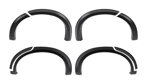 Guardabarros Mitsubishi Montero Outlander 2015-2021 arcos de rueda negro mate