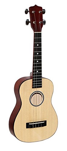 UKULELE STANDARD TENORE MADE IN EUROPE TAVOLA ABETE ROSSO TOP IN MASSELLO TASTIERA IN PALISSANDRO
