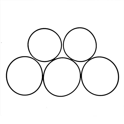 3230 Suyitai Replacement for Sony TC-WE305 Dual Deck Cassette Player 5PCS/Set Belts