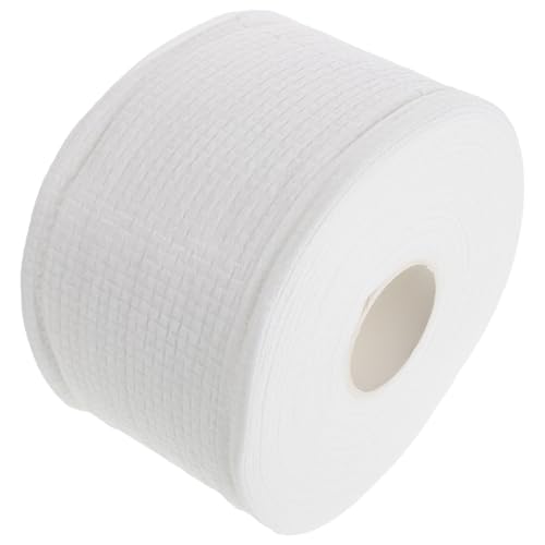 Mobestech Toalla Facial Desechable Suave Rollo Paños Faciales de Algodón No Tejido Toallitas Faciales Absorbentes para Limpieza y Desmaquillado Ideales para Piel Sensible y Uso Diario 1