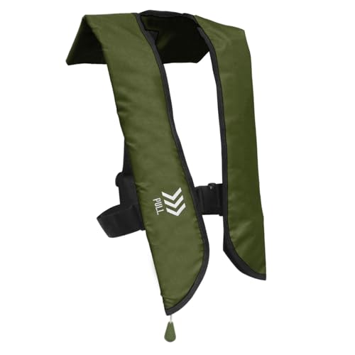 Automatic Inflatable Life Jacket,Preserver PFD for Adults,Life Vest for Adult,Supports Weight up to...