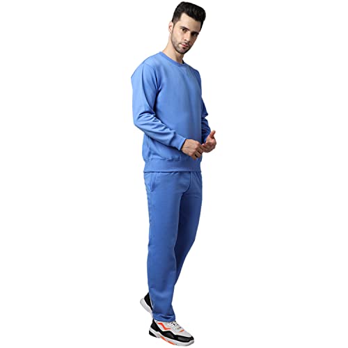 Image of Mack Jonney Fleece Solid Tracksuit Co-ord Set for Men- SW RN LOWER 02-P