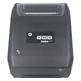 Zebra Drukarka ZD421t z odrywaną krawędzią - 300 dpi - termotransferowa - maks. szerokość druku 108 mm, BTLE, LAN, USB, interfejsy USB-Host (ZD4A043-30EE0EZ)