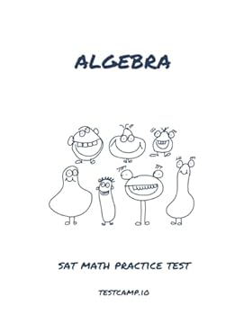 Paperback Algebra: Sat Math Practice Test Book