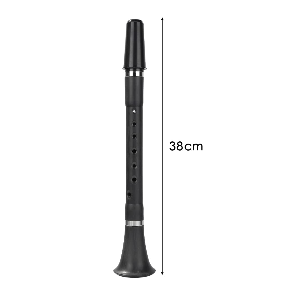 Clarinete, Mini Pocket BB B Flat Clarinete Madera Viento Instrumento para la Práctica Principiante