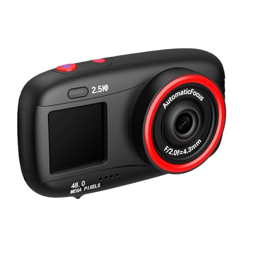 Appareil photo numerique double ecran, cadeau parfait 2,5K vert