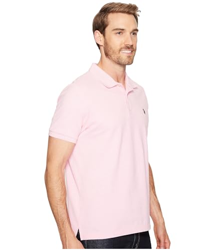 Image of U.S. POLO ASSN. Men Cotton Regular Fit Solid Polo With Small Pony