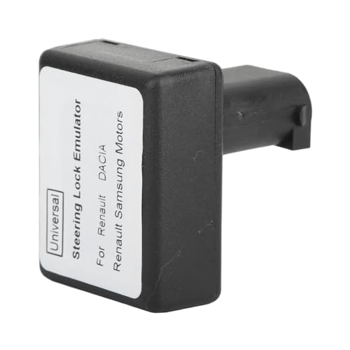 Emulador de bloqueo de dirección para Megane 2010-2014 y Clio 3/4 accesorio negro de ABS ESL