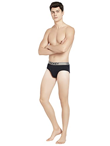 Image of Jockey 8044 Men's Super Combed Cotton Rib Solid Brief with Ultrasoft Waistband