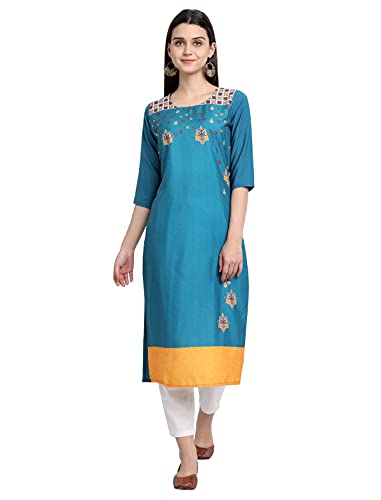 Image of Women's Crepe Regular Kurta