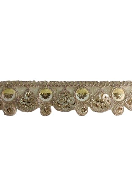 Image of Lace Border for Decorate Saree Suits Dupatta Handcraft Products Size 5 Meter (RM-LACE04-3)