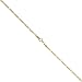 Kooljewelry Womens Figaro Link Elegant - 10k Yellow Gold Anklet, Chain Bracelet, 9 in