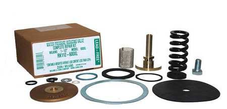Wilkins 1-1/2" Model 600XL Complete Repair Kit, Black, (RK112-600XL) by Zurn - Used condition - US$71.67