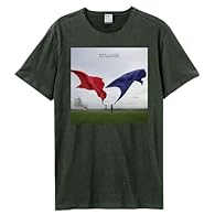 100% Cotton. Fabric: Carbon Brushed, Soft Touch. Design: Album Artwork, Graphic Print. Neckline: Crew Neck, Ribbed. Sleeve-Type: Rolled Back Cut Seams, Short-Sleeved.