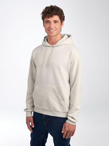 Image of Jerzees Men's NuBlend Fleece Hoodies & Sweatshirts, Cotton Blend, Sizes S-3X