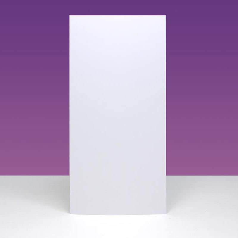 Hunkydory Crafts Pack of 10 DL Card Blanks & Envelopes - Dove White Ink Me