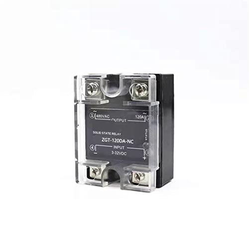 SSR monophasé CG 150DA NC relais statique DC AC avec bloc de refroidissement