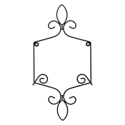MyGift 9-13 Inch Black Metal Wall Plate Hanger Decorative Display Rack by MyGift - Image 7