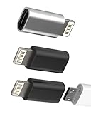 【Design convivial】 Vous permet d'utiliser un câble micro USB pour charger et synchroniser les appareils mobiles Lightning, ce qui aide à réduire le nombre de câbles que vous transportez, avec un design simple et portable, vous pouvez le mettre dans votre sac à dos ou votre sac à main. économiser de l'espace. Que vous l'utilisiez vous-même ou que vous l'offriez en cadeau à votre famille et à vos amis, c'est un excellent choix !