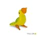 Tynies Animals Sam - Toucan * Colors May Vary * Glass Figure