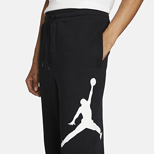 Nike Jordan Jumpman Logo Men Fleece Pants (Medium, Black) #TOP2