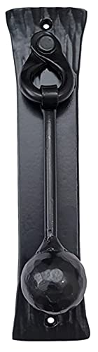 Adonai Hardware Mellicu Türklopfer, Antik-Eisen, handgeschmiedet - Mattschwarz Cover