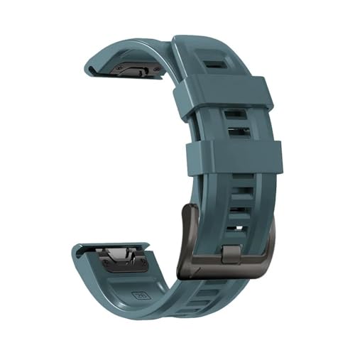 [SRMVRNKNNK] Fit For Fenix 7X Pro �Ή��V���R���X�g���b�v Fit For Instinct 2X/6X 6 Pro 5 5X Plus 3HR Fit For Epix Pro �E�H�b�`�o���h(Lake blue 2,Qu