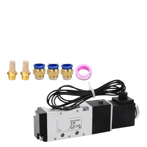Électrovanne 5/2 pneumatique AC110V à commutation rapide pour automatisme - 2