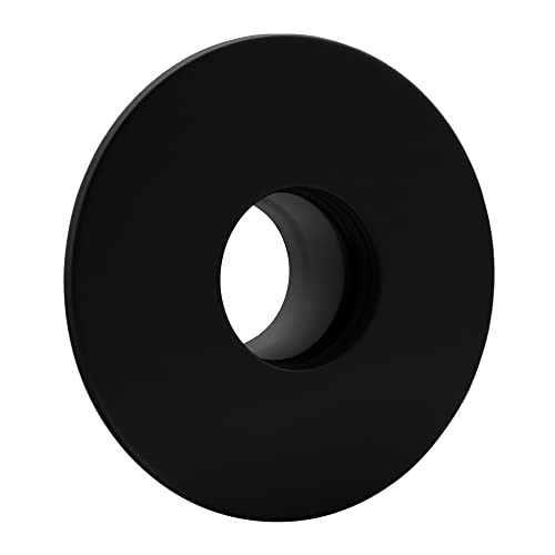 LANZZAS Pelletrohr Erweiterung mit Wand-Rosette von Ø 80mm auf Ø 150 mm -...