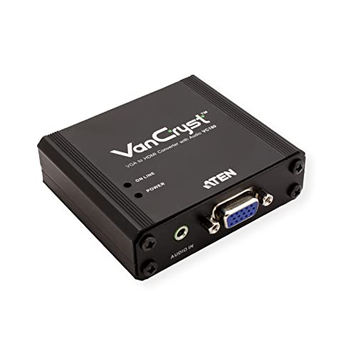 Conversor VGA a HDMI para solucionar fallas de conexión en pantallas 2