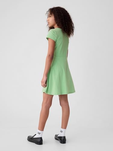 Image of Gap Girls' Short Sleeve Logo Dress