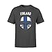 Ice Hockey Helmet Finnish Flag tee Finland Ice Hockey - Standard T-Shirt