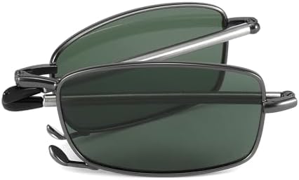 Sunglasses for Men Women Polarized Folding Sunglasses with Case Spring Hinge UV Blocking Foldable Sunglasses