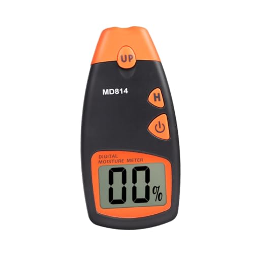 QUMIIRITY Lcd Wood Moisture Tester Probes No Battery Digital Moisture Meter for Wood