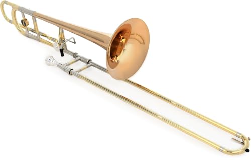 Yamaha YSL-882IIGO Xeno Tenor Trombone with F Attachment - Nickel Silver with Clear Lacquer