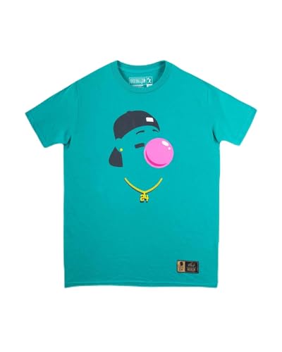 Baseballism Ken Griffey Jr. Your Favorite Player T-Shirt (US, Alpha, Large, Regular, Regular) Teal