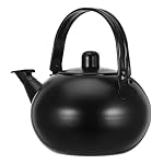 iplusmile Stainless Steel Tea Kettle, Stove Top Teapot Water Kettle 1L Small Whistling Water Kettle Loose Leaf Teapot