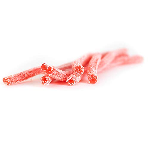 Sour Punch Straws Chewy Candy, Strawberry Flavored Sour Candy, 2Oz Tray (24 Pack) #TOP3