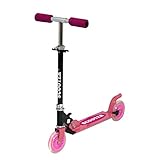 キックボード キックスケーター キッズ 子供 こども ジュニア 用 折りたたみ プロテクター ピンク FJ1565-pink