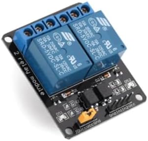 2 Relay Arduino Module 2 Channel Relay Module 5V for Arduino ESP32 Home Automation & IoT ...