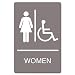 USS4814 - Headline Women/Whlchr Image Indoor Sign