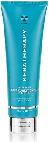 Keratherapy Keratin Infused Deep Conditioning Masque, 8 fl. oz., 237 ml - Moisturizing & Hydrating Hair Treatment with Kerabond, Jojoba, Nettle Root Extract, Wheat Oil, & Persian Walnut